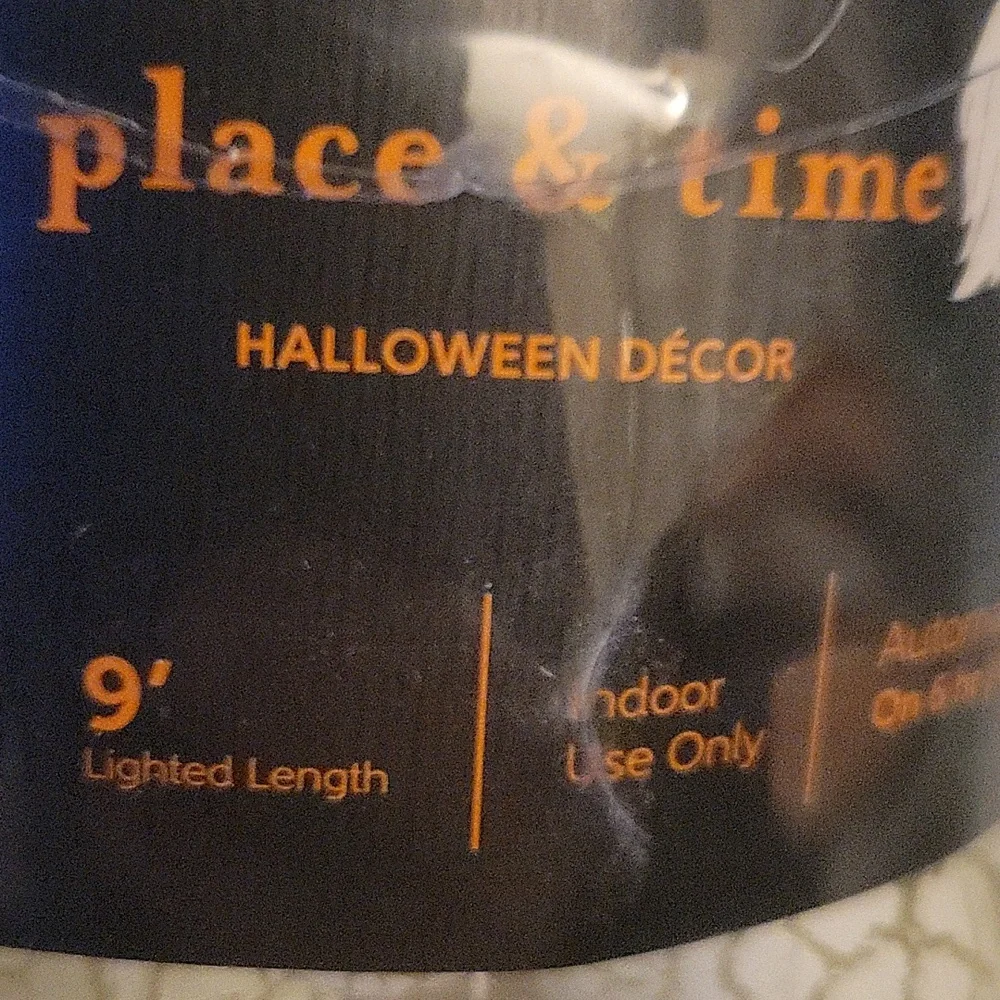Halloween home decor string lights